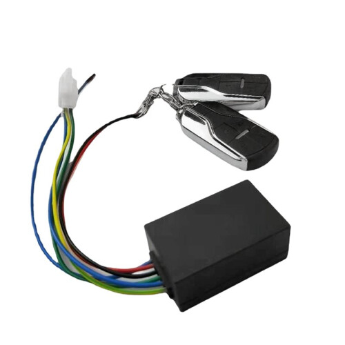 36-72V E-Bike Alarm System Two Remote Control Electric Bicycle Security Motorcycle Scooter Replacement Part