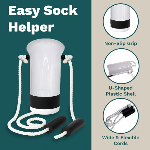 Συσκευή ολίσθησης Sock Helper – Εργαλείο εύκολης βοήθειας τραβήγματος για 2