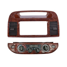 1 Ensemble Façade Autoradio DVD, Sortie D'Air Centrale et Panneau de Commande de Chauffage/Climatisation pour Camry 02-06 55902-06040