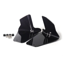 Motorcycle Windshield Wind Side Deflector HandShield for R1300GS ADV R 1300 GS Adventure 2024 2025 Black