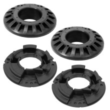 4 PCS Rear Upper/Lower Coil Spring Insulator Kit K160061 K160042 for Grand Cherokee 1999-2004