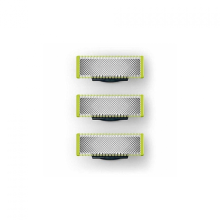 Verpakking van 3 scheermesjes, compatibel met Philips Oneblade-vervangingsmesjes