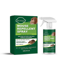 Muizenverdelgingsspray met pepermuntolie, natuurlijke knaagdierverdelgingsspray voor binnen- en buitengebruik