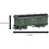 BACHMANN Bachmann Green Mail Car 2