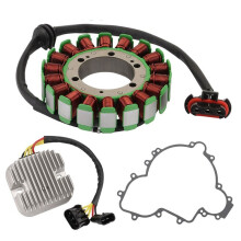 UTV Magnetic Motor Stator Coil with Rectifier Gasket 4013970 5814160 4013978 for RANGER 900 XP 2013-2015