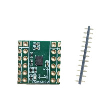 Sexaxlig Sensormodul LSM6DSV Stöder SPI/IIC för SmolSlime för SlimeVR - Accelerometer- och Gyroskopdataloggning