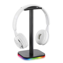 RGB-Hoofdtelefoonstandaard Spelheadset Bureau Displayhouder LED-Basis USB-Ophaallamp Headset-Ondersteuningsbeugel-A