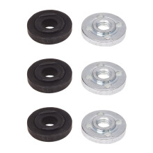 6Pcs Replacement Angle Grinder Part Inner Outer Flange for 9523