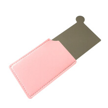 Mini Mirror Stainless Steel Square Portable Cosmetic Mirror