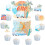 Summer Beach Birthday Cake Topper 25 Count 1