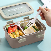 Stainless Steel Insulated Lunch Box with Compartments,
