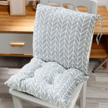 Outdoor Chair Seat Cushion Gray Thickened Warm