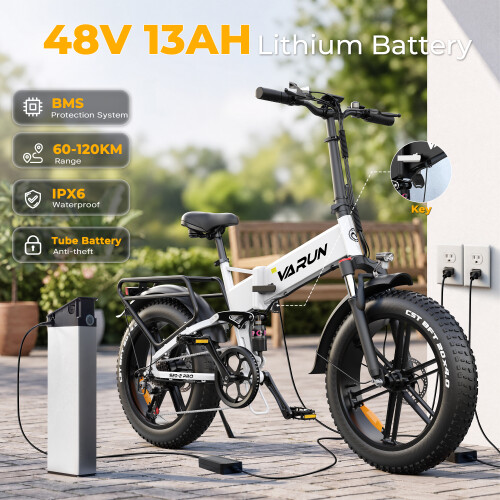 Varun 48V13AH APP Control Full Suspension E-bike 2