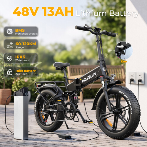 Varun 48V13AH APP Control Full Suspension E-bike 2