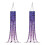 Galaxy Bats Windsock Outdoor Halloween Decoration 2 PCS 1