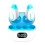 Bluetooth earphones ring clip stereo wireless 1