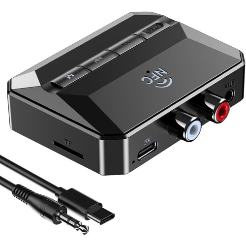 Bluetooth Receiver for Home Stereo RCA Adapter 5.3 inch