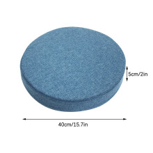Round outdoor chair cushion for patio furniture