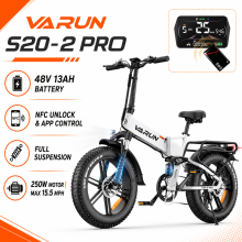 Varun 48V13AH APP Control Full Suspension E-bike