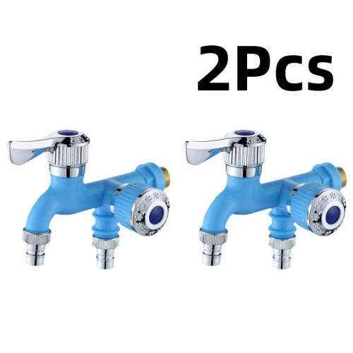 Double-Valve ABS Water Tap with Ceramic Core -