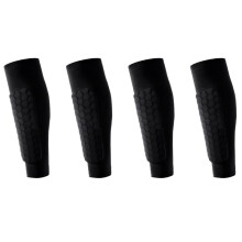 4X Outdoor Soccer Shin Guard Pads Football Shin Guard Pads Honeycomb Running Calf Protective Gear Protective Gear