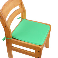 Seat Pad Square Non-Slip Solid Color 16x16 Inch