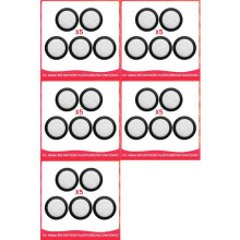 25PCS Vacuum Filter Accessories Fit for Midea B5 VM1712 B5 Pro B7D B8D MC3 MC5 MX3 Mite Remover Accessories Replacement