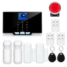 Residential Life GSM WiFi Alarms System for House Wireless Security Alarms Home Tuya App Control EU Plug