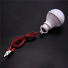 5X E27 12W LED Emergency Light Bulb Camping Hunting Outdoor Lamps Light 12V