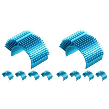 540/545/550 3650 3660 3670 Motor Heat Sink Heatsink Without Fan Cooling for 1/10 Model RC Car Boat,10PCS
