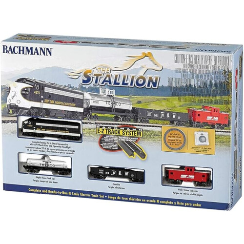BACHMANN Bachmann Trains - The Stallion Ready To Run Electric Train Set - N Scale