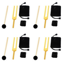 4X Kamerton 528 Hz, Złote Kamertony Solfeggio 528 Hz do Instrumentu Muzycznego, Medytacji, Relaksu
