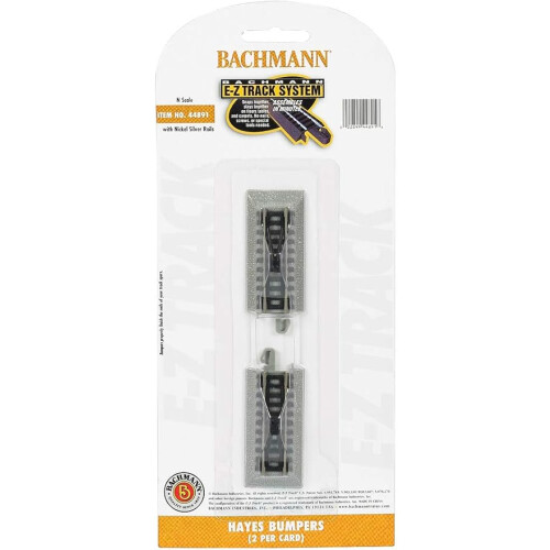 BACHMANN Bachmann Hayes Bumper (2/Card) - N Scale