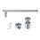 Linear Shower Drain 304 Stainless Steel 47 Inch Brushed 3