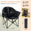 Heated Camping Chair with Headrest 500 lbs 2