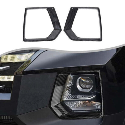 Front Fog Light Frame ABS Carbon Fiber Pattern for 2022+ American 1