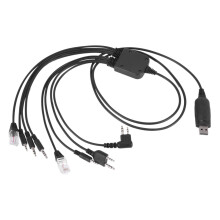Acht in Één USB-Programmeerkabel Compatibel voor Walkie Talkie TYT QYT Radio