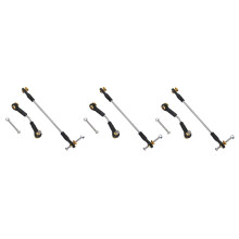 3 Set Steering Pull Rod Servo Rod Upgrade Parts for MN D90 D96 D99 MN90 MN99S 1/12 RC Car Accessories