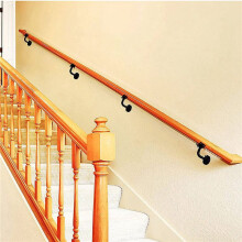 24 Pcs Stainless Steel Stair Handrail Bracket, Heavy Duty Stair Rail Support, Railing Brackets for Flat Rails,60x60mm