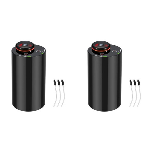 2X Waterless Diffuser for Essential Oil Nebulizer with 3 Mist Modes, 4 Timers, 7-Color LED - Aromatherapy Diffuser
