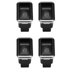 4X 2049058102 Elektrisk Strömbrytare för Passagerarfönster för CLA CLS E CL W166 X166 W156 W264 ML350 ML50 A2049058102