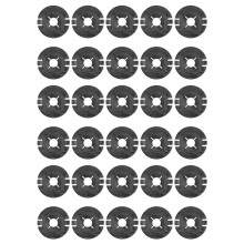 30 Stuks Automotive Motorkap Wiel Bevestigingsklem Wielkast Decoratie Bevestigingsclip voor  Model 3 1110713-99-C