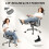 Ergonomic Office Chair, High Back Mesh Desk Chair, Grey 5