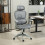 Multi-Adjustable Mesh Office Chair - Grey 1