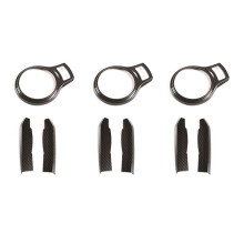3X for  BRZ  86 2012-2020 Center Console Side Strip Gear Shift Panel Decor Cover Trim Frame Car Accessories