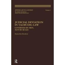 Judicial Deviation In Talmudic Law by Hanina BenMenachem Hardcover Boo