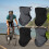 Cycling Neck Gaiter with Ear Loops 4 Pcs 2