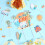 Summer Beach Birthday Cake Topper 25 Count 3