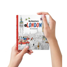 MY ADVENTURES IN LONDON COLOURING BOOK by Anna Pohlebaeva Paperback Bo