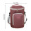 Insulated Lunch Bag Reusable Thickened Cylinder with 2